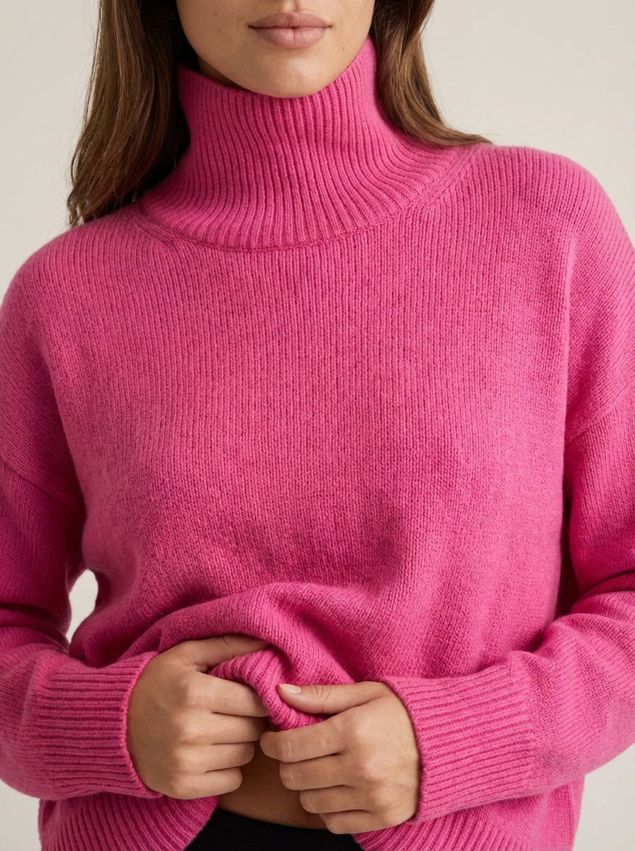 camilleboutique.de Agata - Jersey de Cuello Alto – photo 7