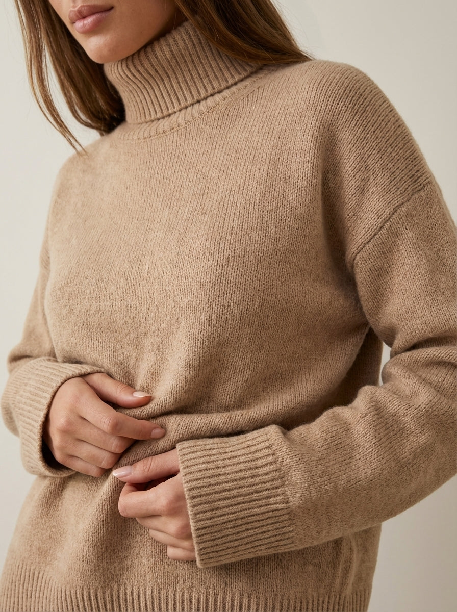 camilleboutique.de Agata - Jersey de Cuello Alto – photo 2