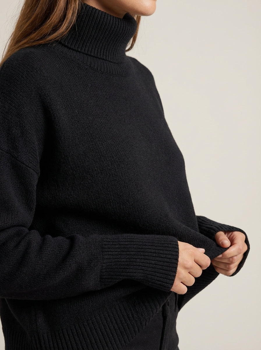 camilleboutique.de Agata - Jersey de Cuello Alto – photo 9