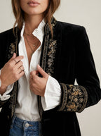 Corrovo Nuria - Chaqueta Elegante de Terciopelo – photo 11