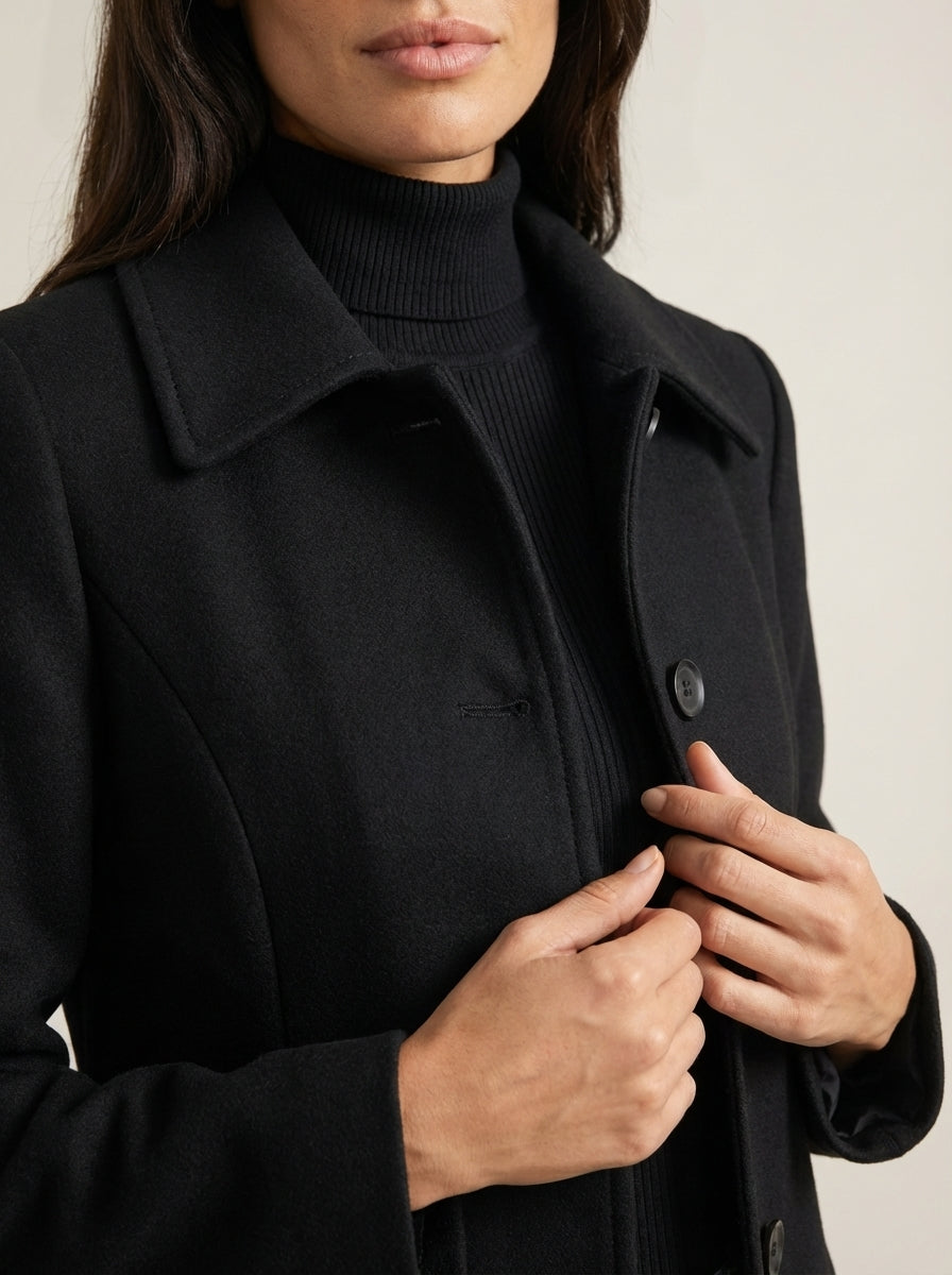 camilleboutique.de Helena - Abrigo de Invierno con Botones – photo 9