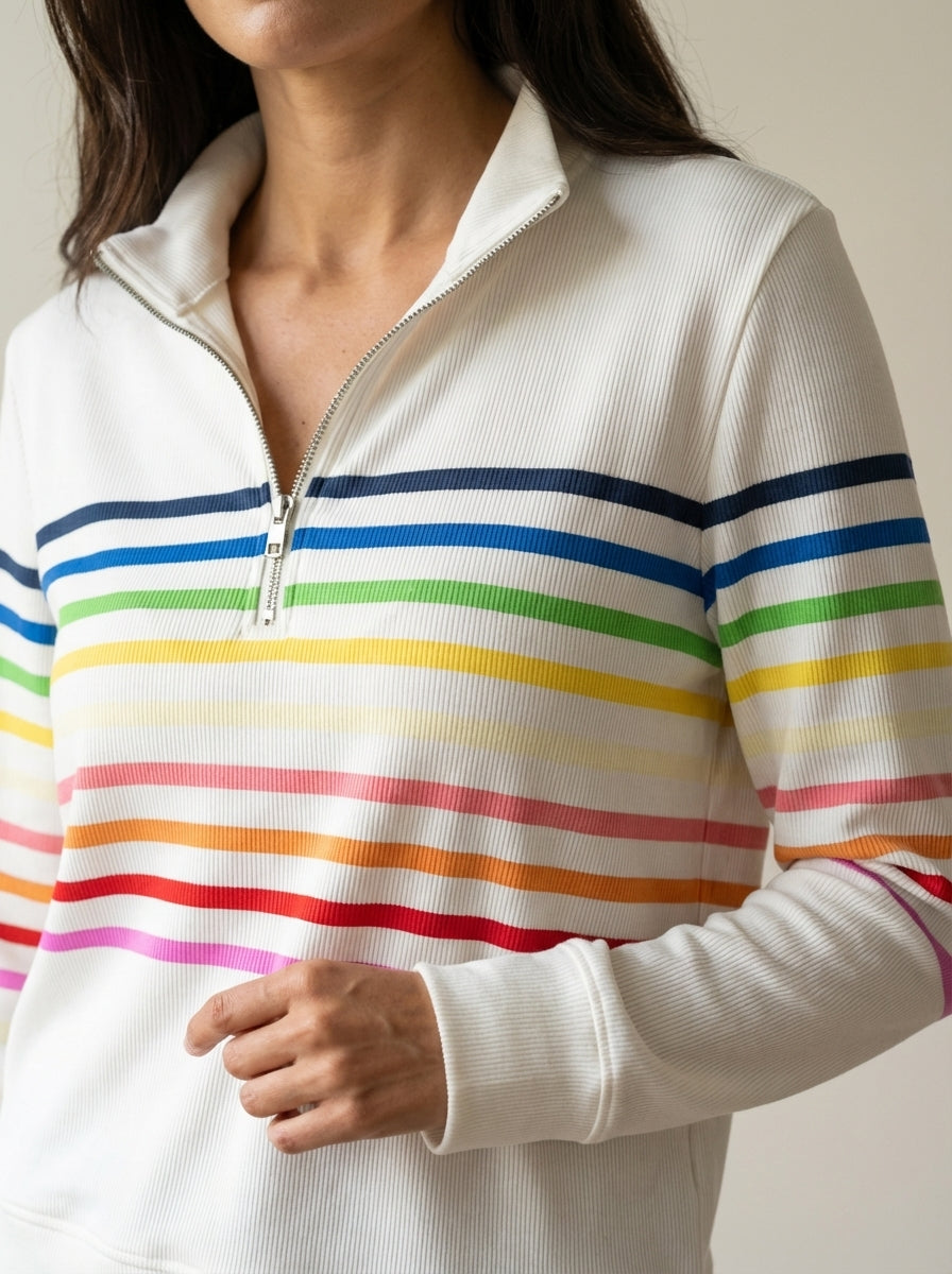 Aubert Paris Marie - Jersey Casual con Comodidad y Estilo Colorido – photo 7