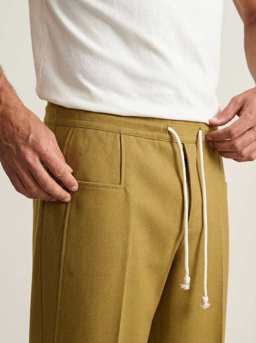 Olivia Sur Marco - Pantalón Elegante con Cordón Ajustable – photo 11