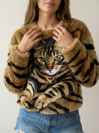 Juli Atelier Isabel - Jersey Cálido con Estampado de Gato – photo 9