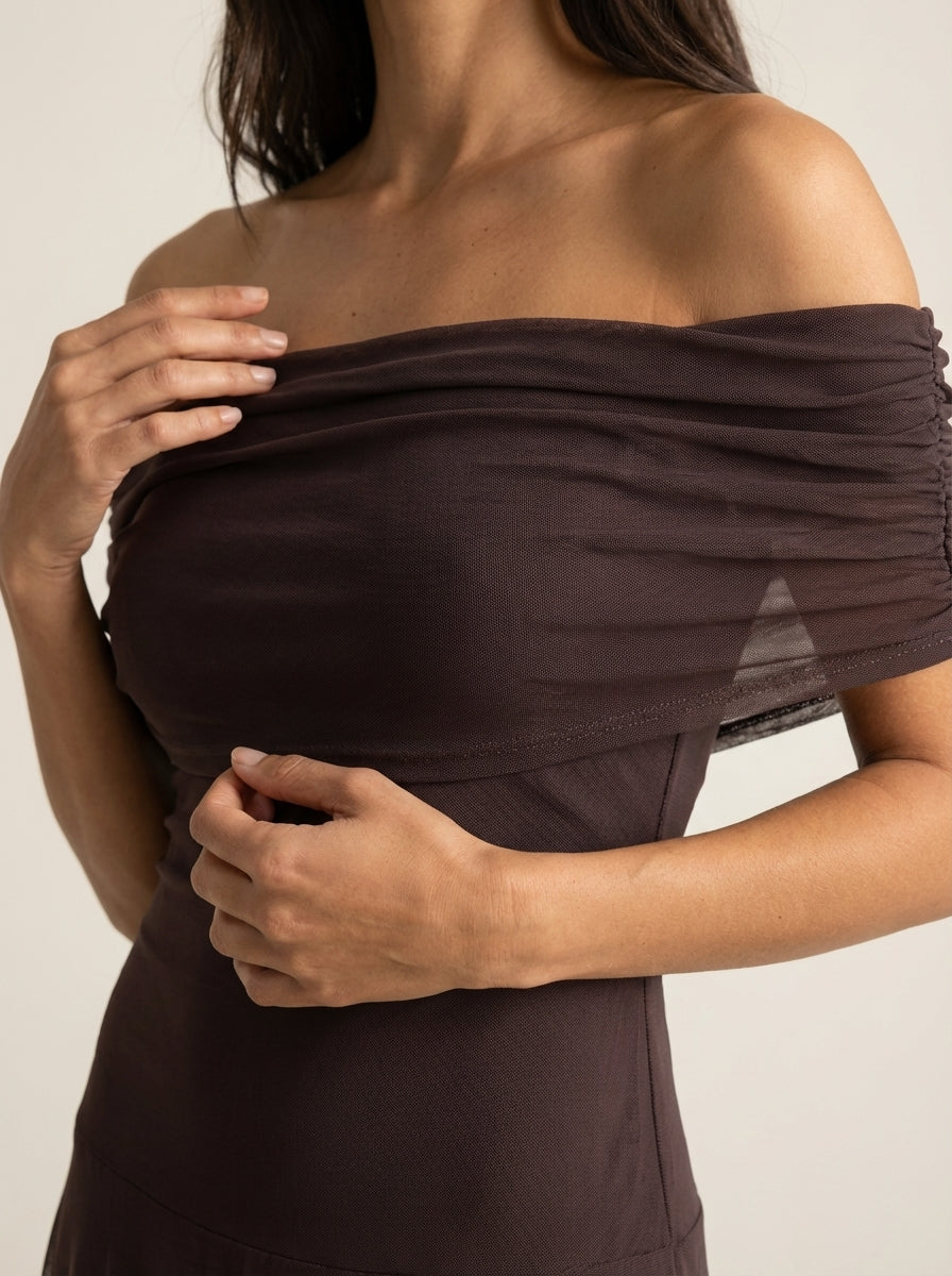 Kenia Blanco Giorgina - Vestido Largo de Diseño – photo 3