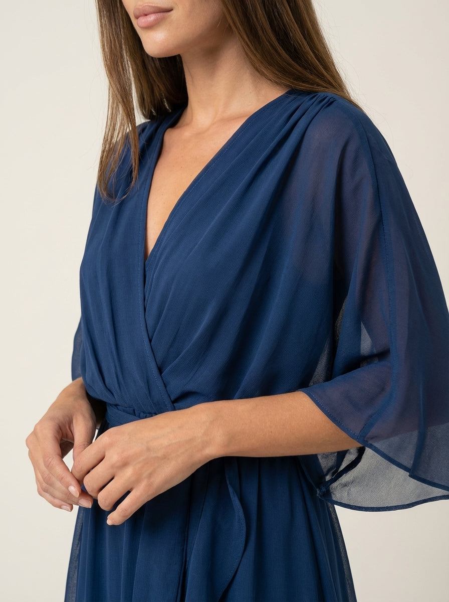 Liora Barcelona Mónica - Vestido de Chiffon con Escote en V – photo 7