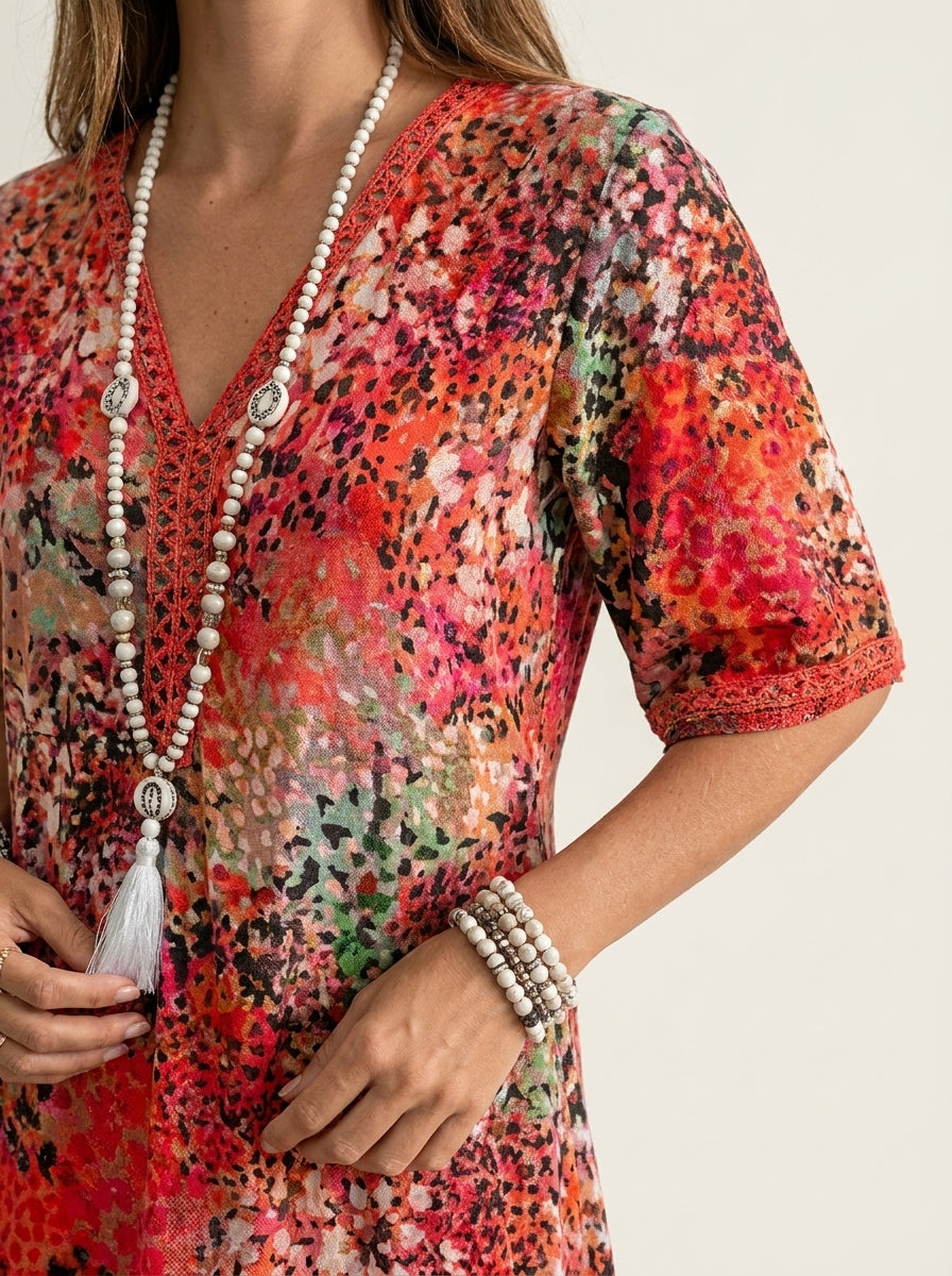 Vera Lucenti Iris - Vestido Ligero y Vaporoso con Corte Favorecedor – photo 2