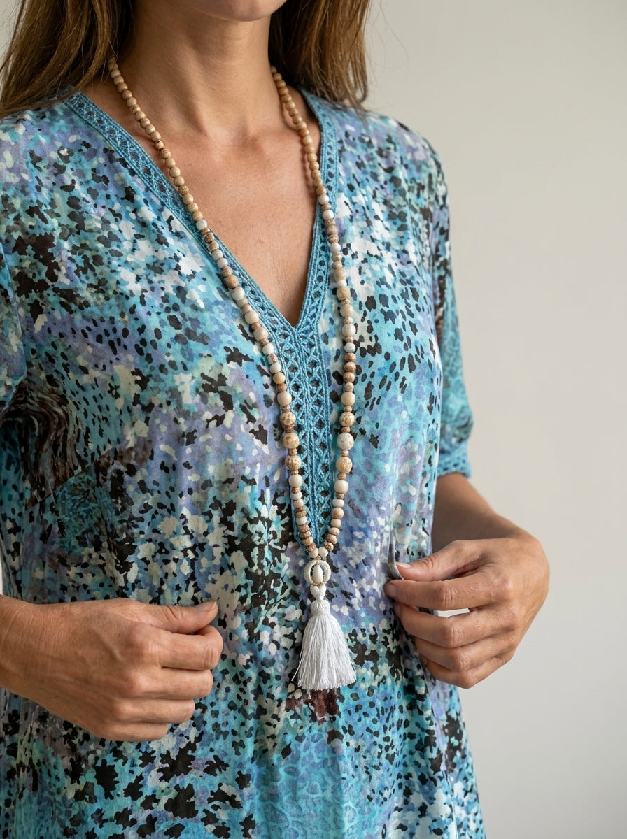 Vera Lucenti Iris - Vestido Ligero y Vaporoso con Corte Favorecedor – photo 9