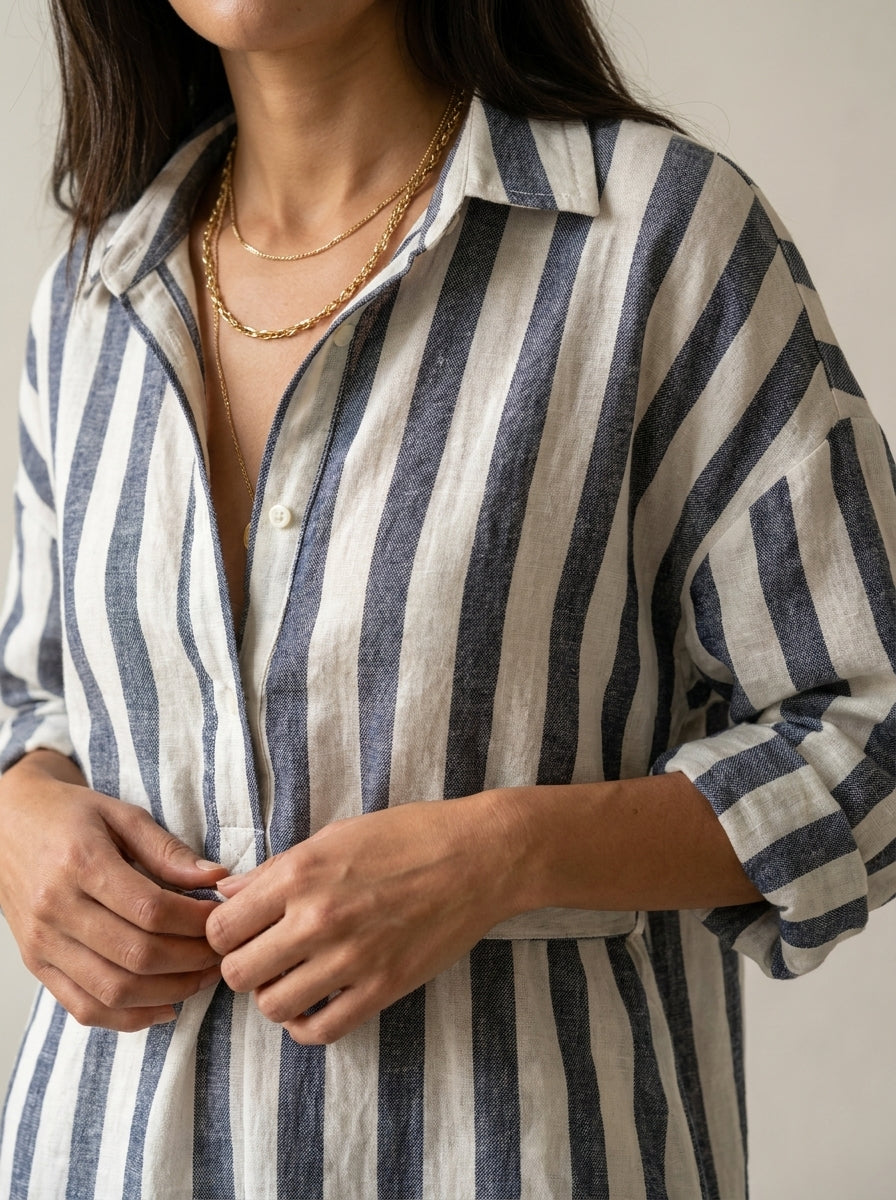 Olivia Sur Pepa - Vestido Camisero Largo – photo 2