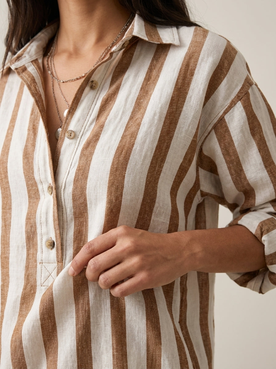 Olivia Sur Pepa - Vestido Camisero Largo – photo 9