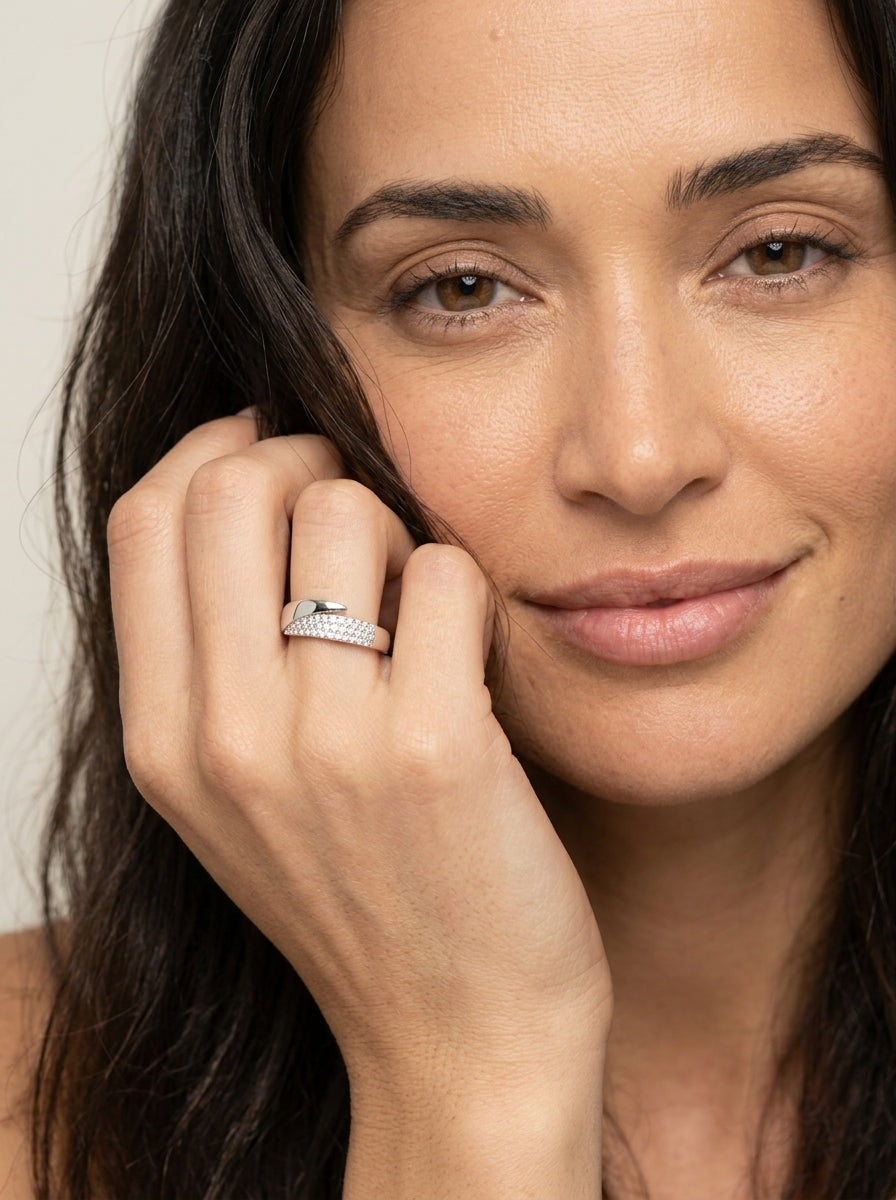 Corrovo Aurora - Anillo Haven Elegante – Plata – photo 4