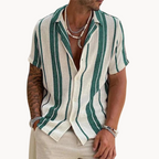 Marina Roca Tomás - Camisa con Rayas – Verde – photo 4