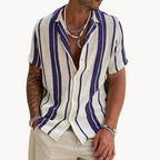 Marina Roca Tomás - Camisa con Rayas – Morado – photo 2