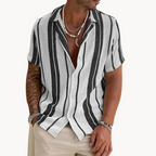 Marina Roca Tomás - Camisa con Rayas – Negro – photo 3
