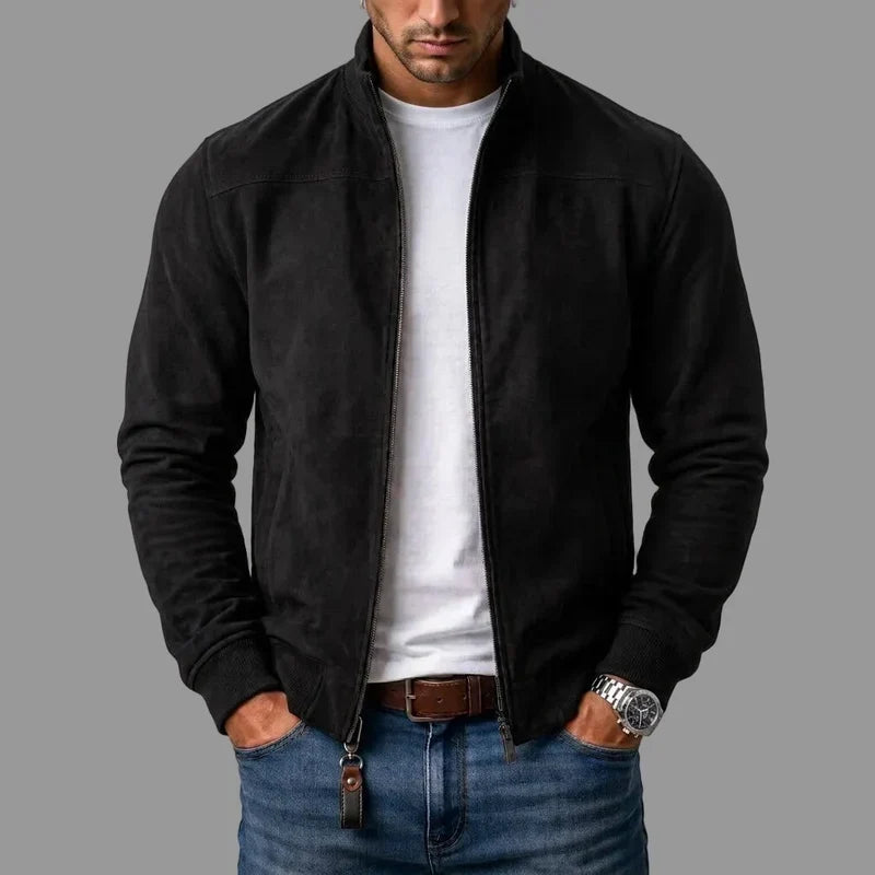 Marina Roca BROOKLYN | Chaqueta bomber urbana – Negro