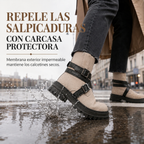 Anamartinezmadrid Leire | Botines con Plataforma, Tacón Ancho y Doble Hebilla – photo 3