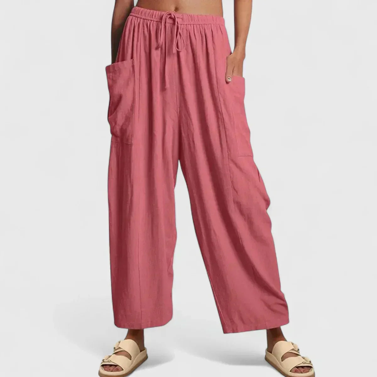 Marina Roca Ember | Pantalones de Pierna Ancha Sin Esfuerzo – photo 10