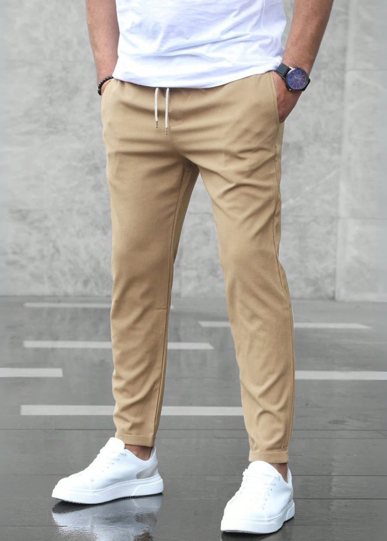 Marina Roca ENRICO | Pantalón estrecho de hombre – Kaki – photo 6