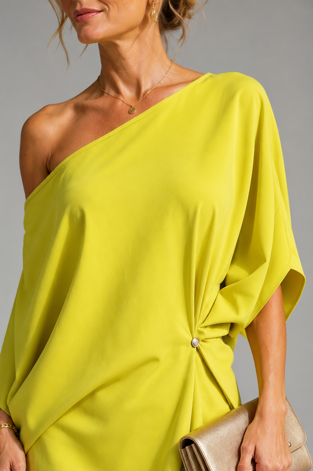 Anamartinezmadrid Camila | Vestido Asimétrico de Tirantes – photo 2