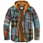 Marina Roca CAMBRIDGE | Chaqueta urbana de cuadros – Verde Menta