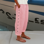 Marina Roca Ellen | Pantalones de Lino – Rosa – photo 5