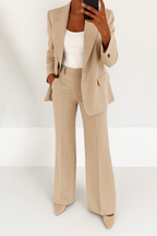 Silvana Vitali Raquel - Elegante Traje a Medida – Beige – photo 3