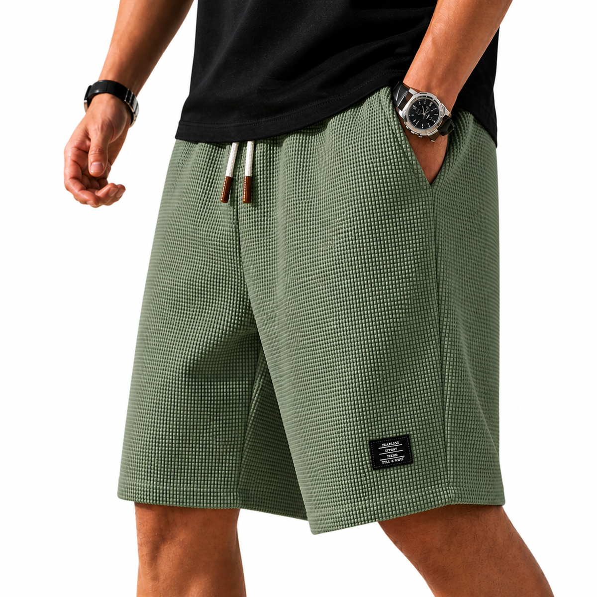 Marina Roca Nathan™ | Pantalones elegantes de verano – Verde – photo 6