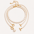 Sofía | Collar de perlas de tres vueltas - Carmen Teruel
