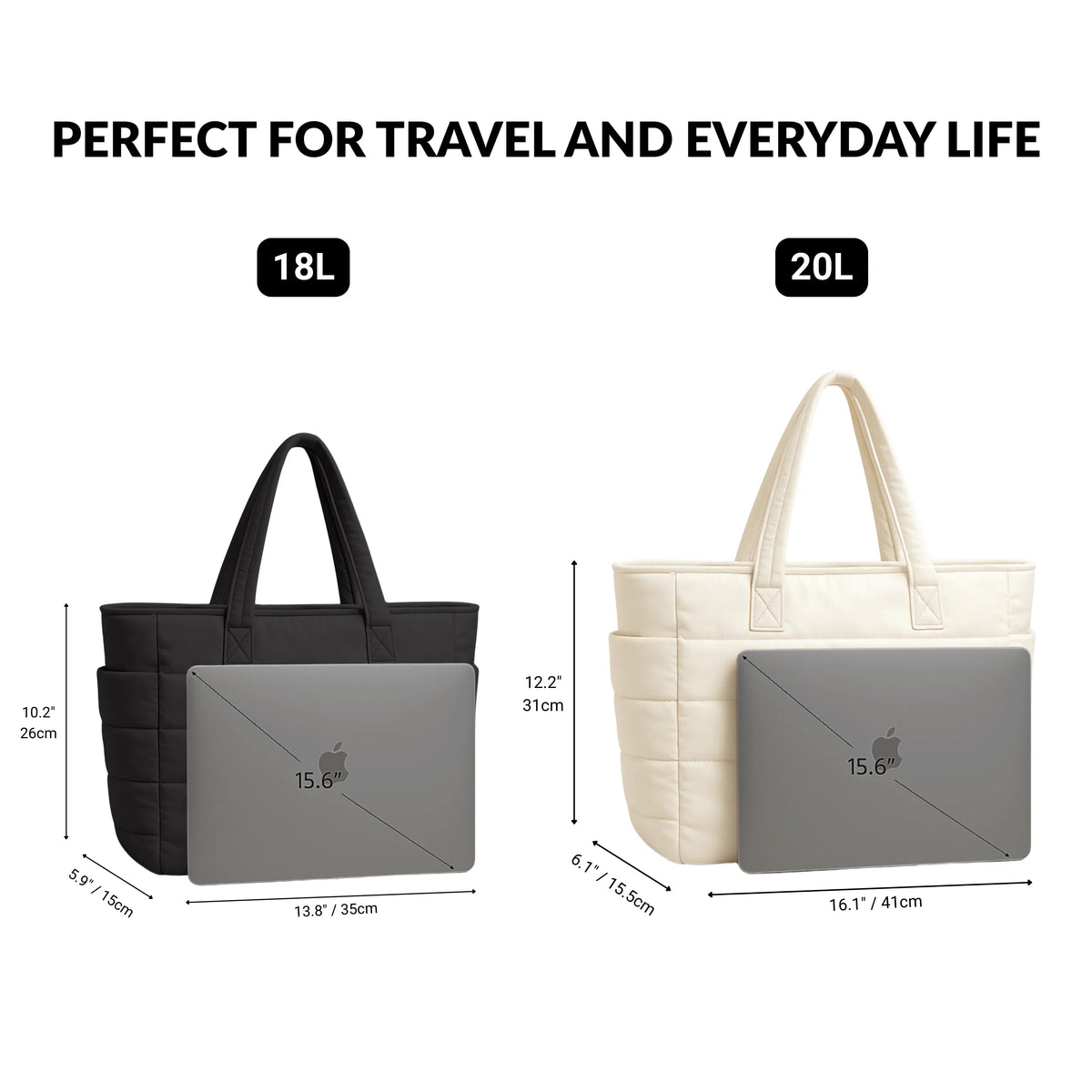 Marina Roca Bolso tote acolchado Nube – photo 5