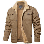Marina Roca BOSTON | Chaqueta bomber abrigada – Caqui – photo 4