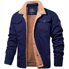 Marina Roca BOSTON | Chaqueta bomber abrigada – Azul – photo 5