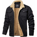 Marina Roca Sacha | Chaqueta forrada para Hombres Casual y Elegante – Negro – photo 3
