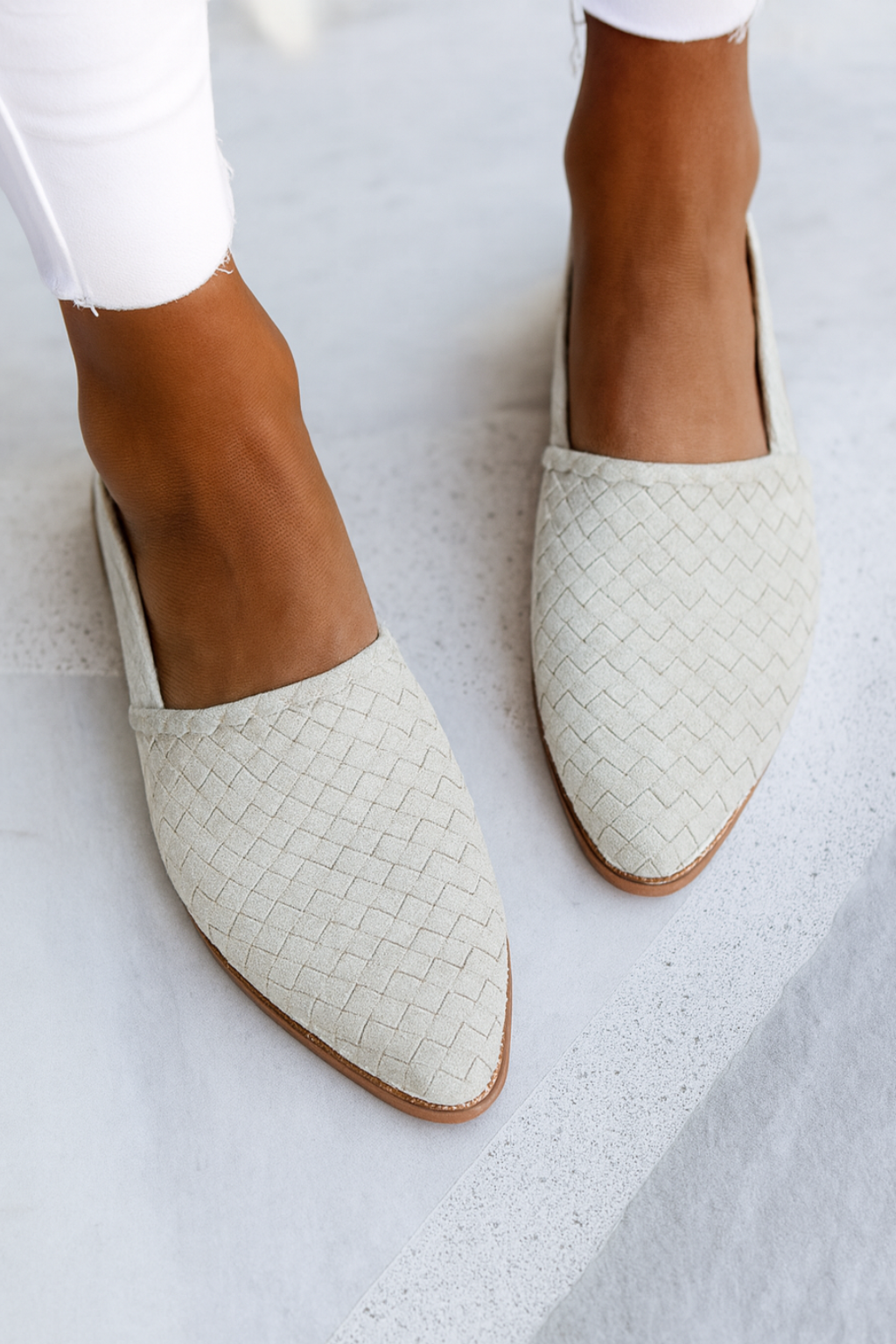 Marina Roca NALA | Sandalias trenzadas de temporada – Blanco – photo 7