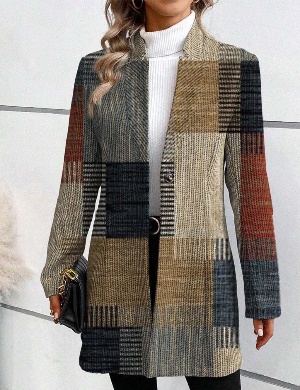 Marina Roca NOEMI | Blazer italiana de mujer – Multicolor – photo 3