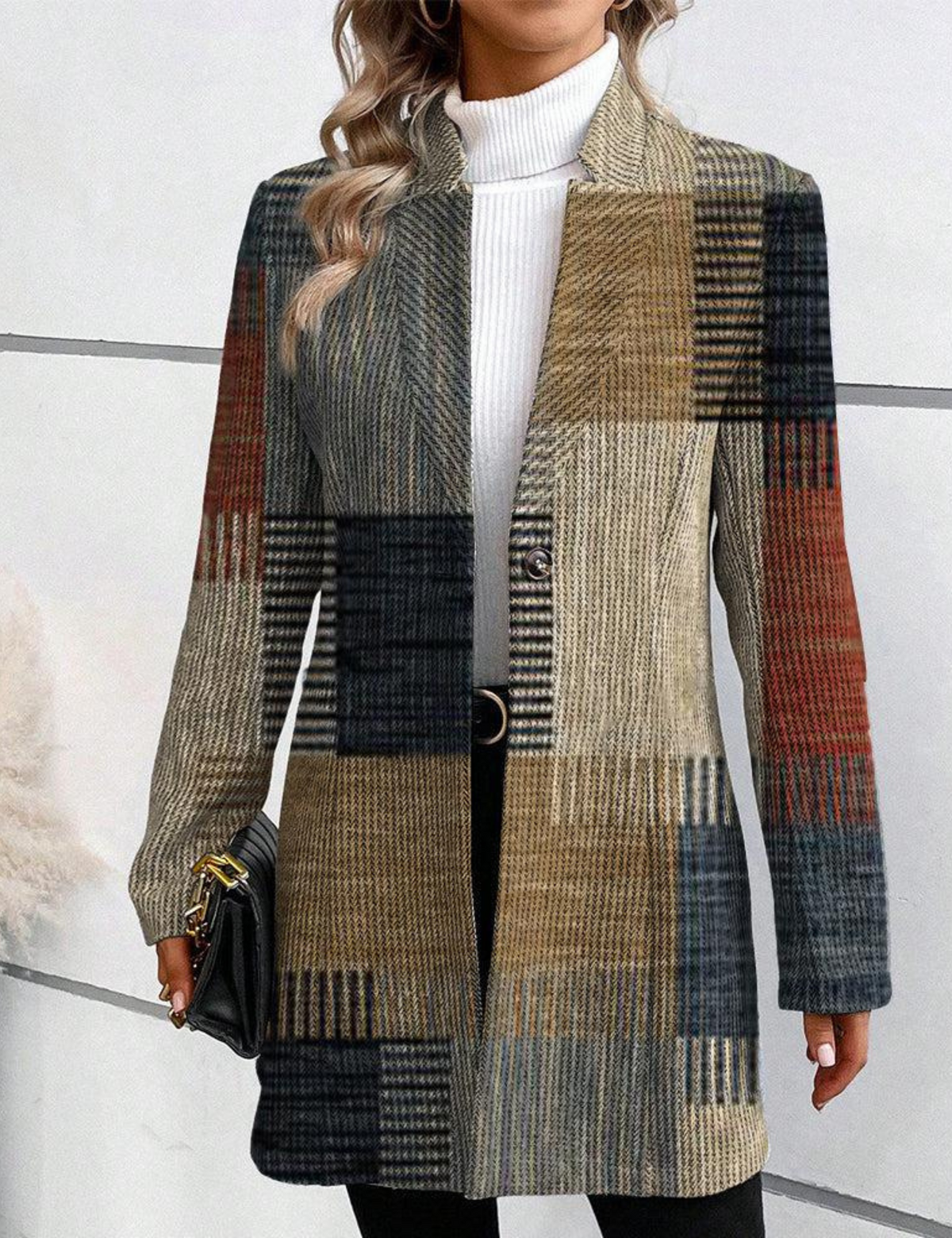 Marina Roca NOEMI | Blazer italiana de mujer – Multicolor – photo 3