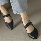 Anamartinezmadrid Consuelo | Zapatos Destalonados de Tacón Bajo con Plantilla Acolchada – photo 2