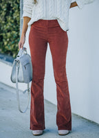 Marina Roca CHLOE | Pantalones acampanados de pana – photo 8