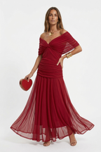 Marina Roca Nora | Vestido largo con cuello en v – photo 7