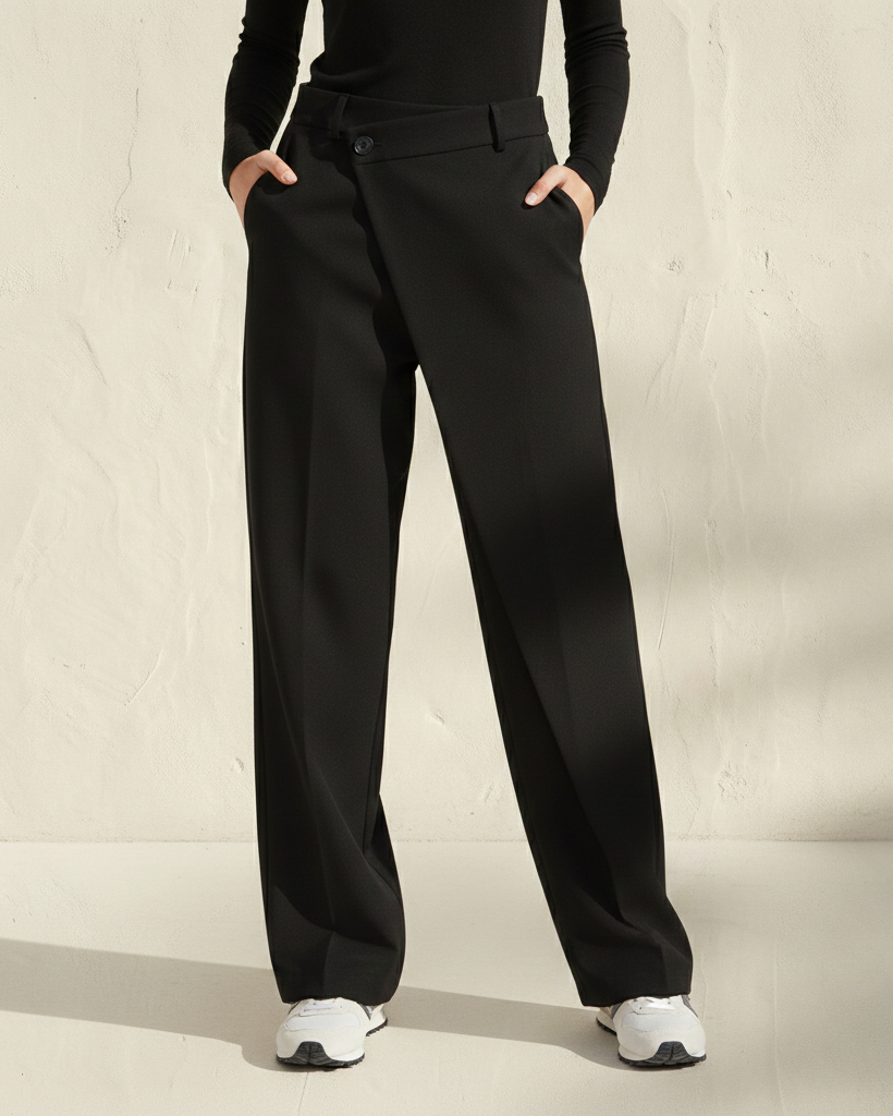 Marina Roca CHERRY | Pantalón ancho de diseño – photo 2