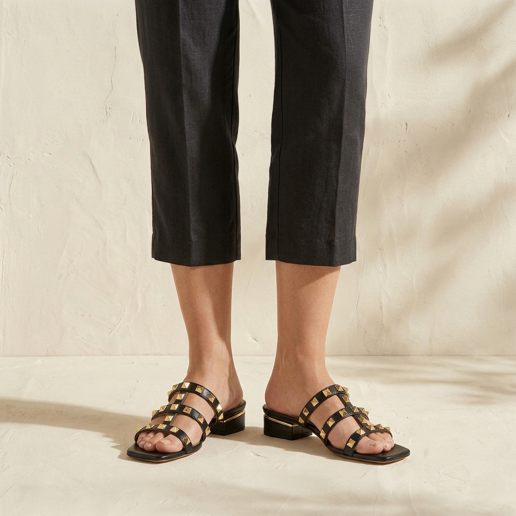 Marina Roca ONNA | Sandalia con tachuelas
