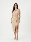 Marina Roca Leonor | Vestido largo para eventos – Beige – photo 2