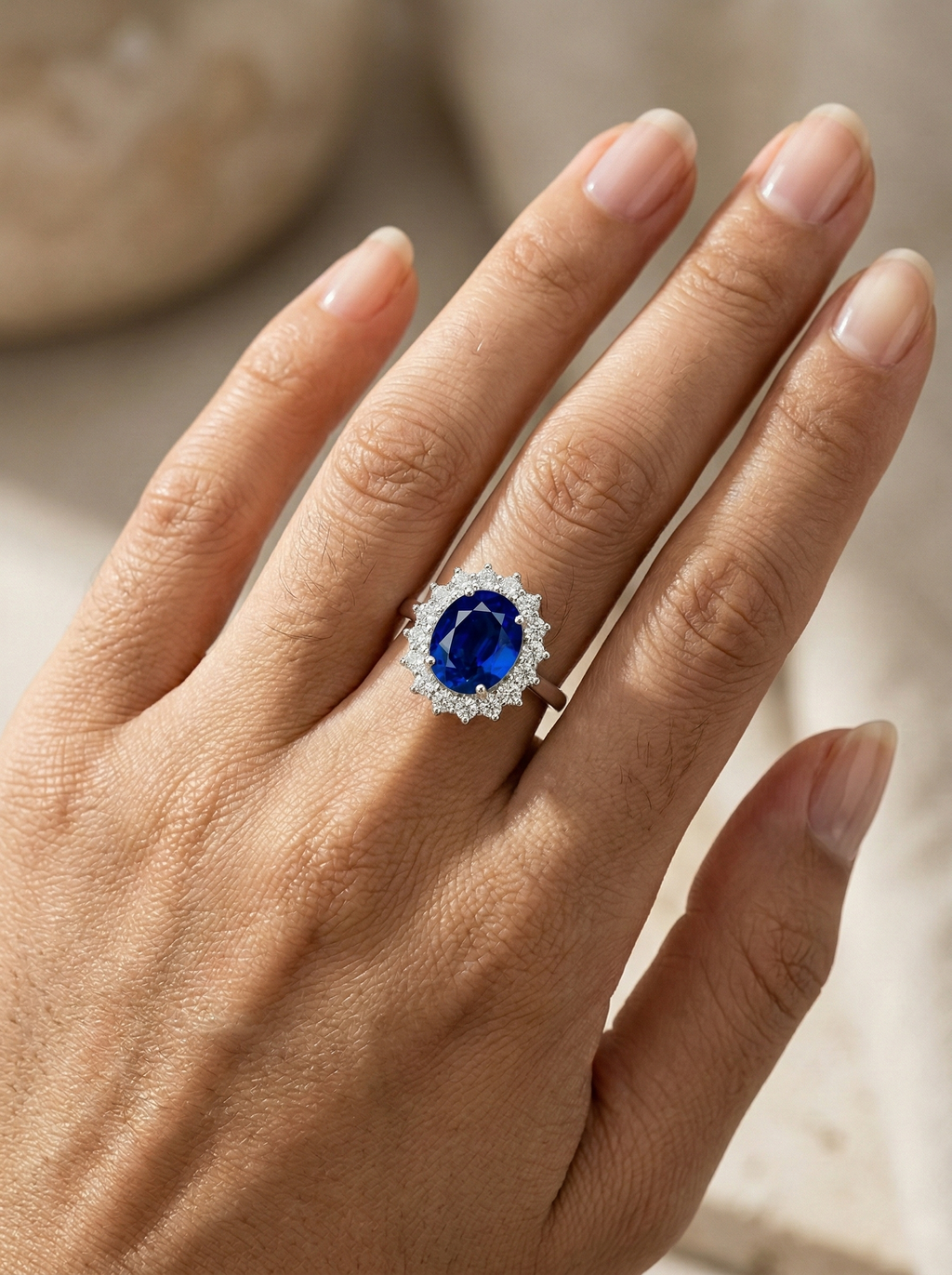 Marina Roca Anillo Zafiro Octavia – photo 2