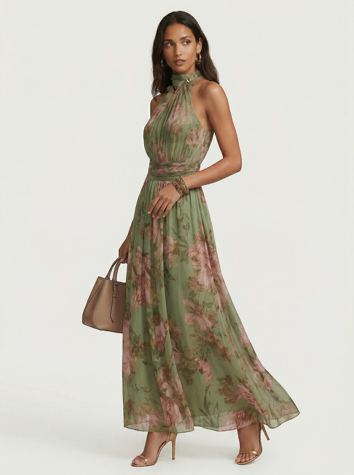 Marina Roca Olivia | Vestido largo floral – photo 5