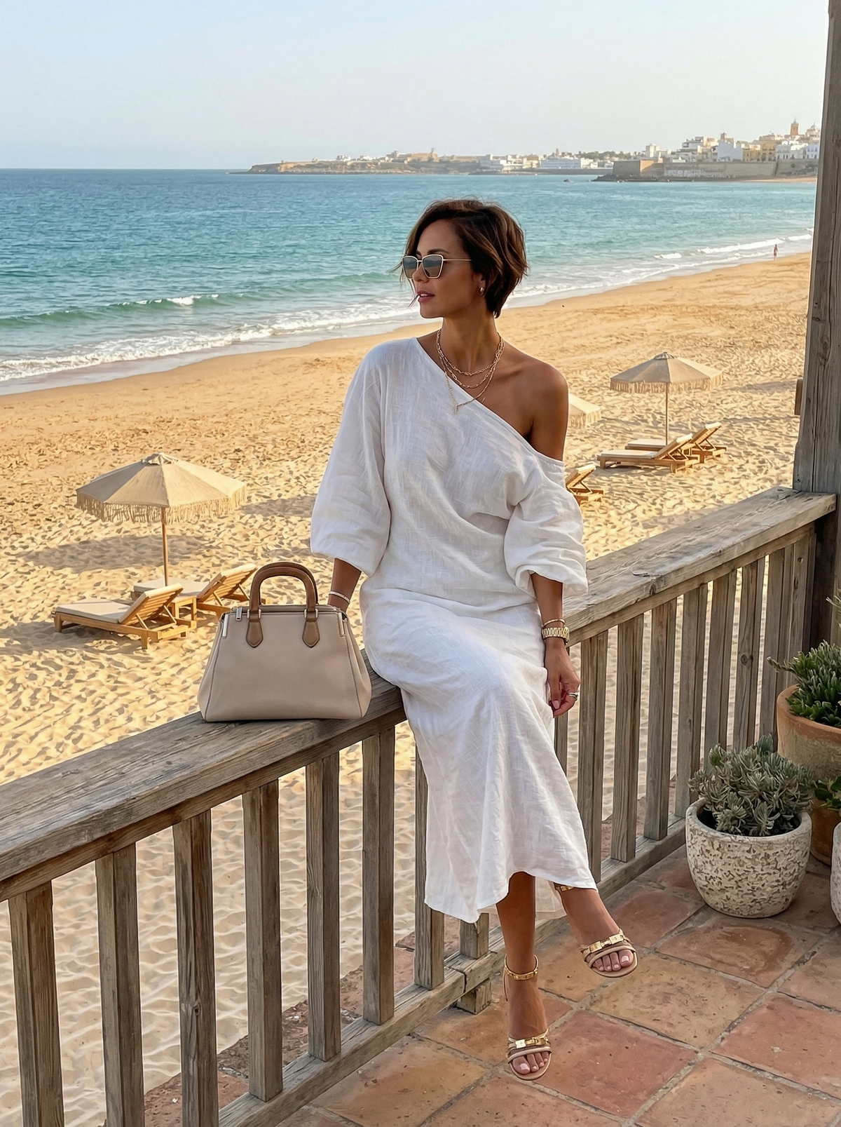 Marina Roca Candela | Vestido largo de lino – photo 8