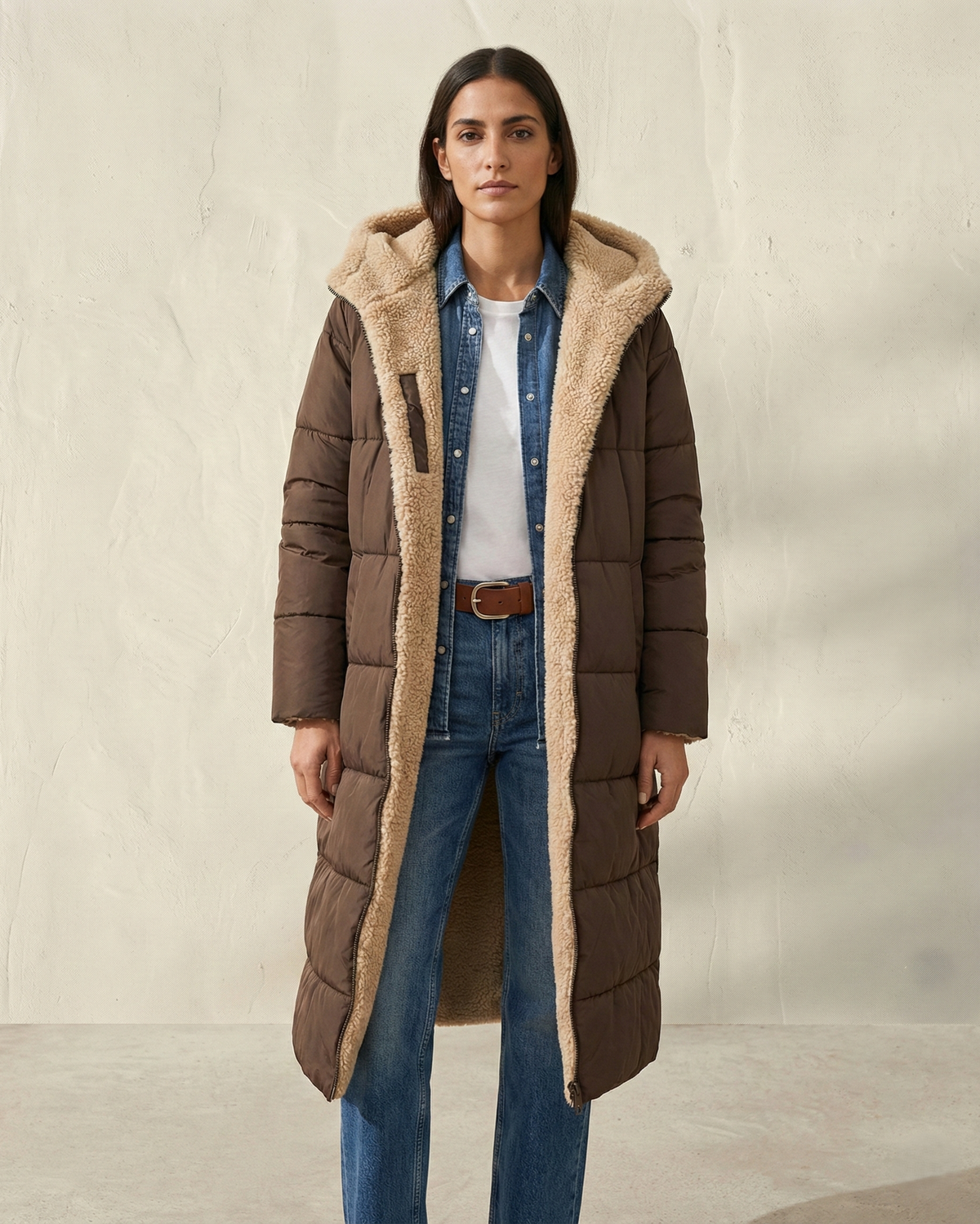 Marina Roca BRIGITTE | Abrigo reversible de temporada – photo 2