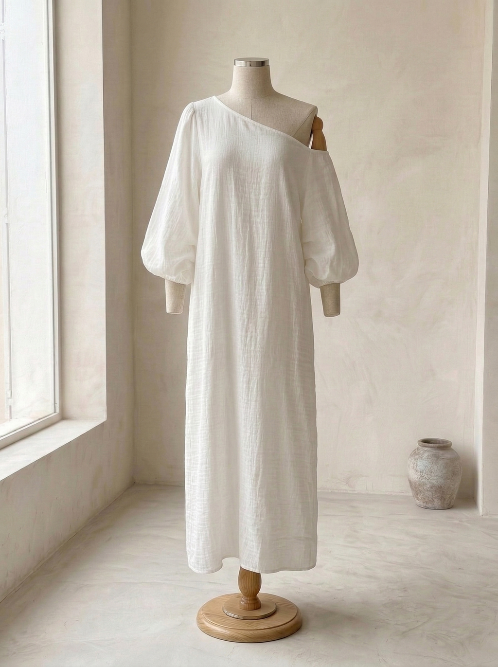 Marina Roca Candela | Vestido largo de lino – photo 5