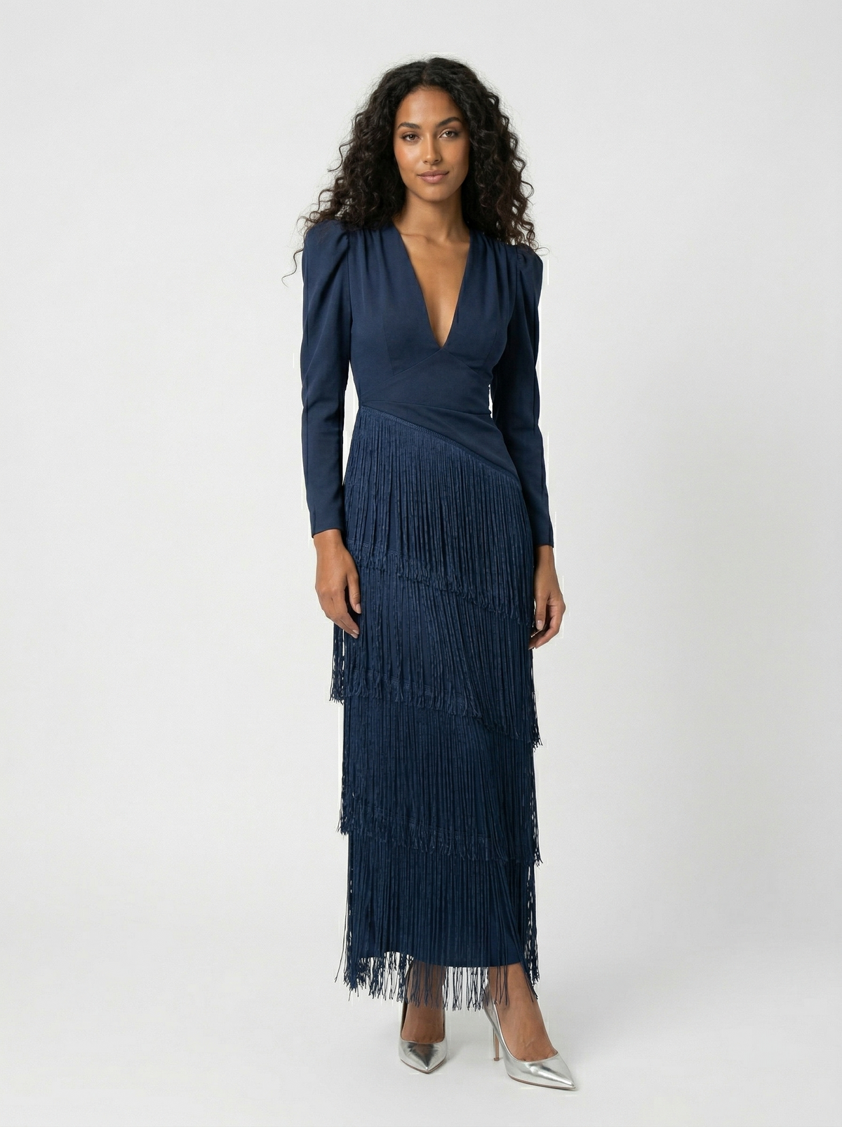 Marina Roca Adriana | Vestido largo para eventos – Azul marino – photo 6