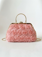 Marina Roca Flora | Bolso de mano elegante – Rosa – photo 7