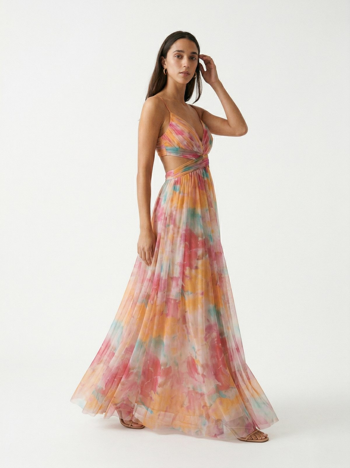 Marina Roca Lola | Vestido largo floral – photo 4
