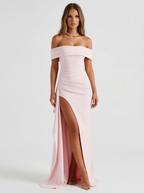 Marina Roca Laura | Vestido largo de noche – Rosa – photo 9